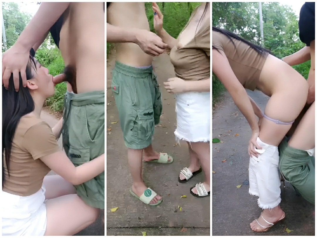 【戶外勾引啪啪啪】坐標成都,姐妹倆公園勾搭,極品美女