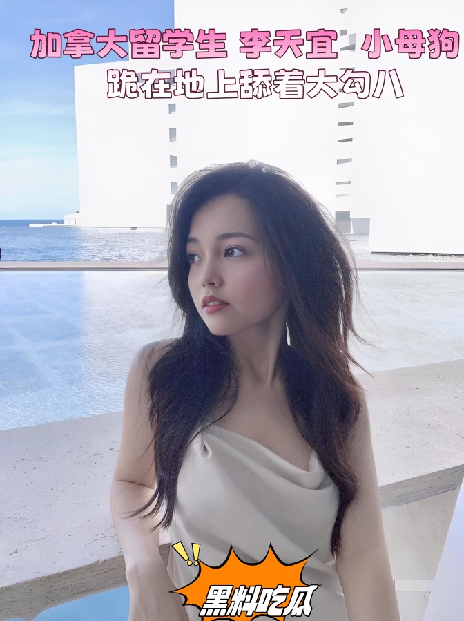 加拿大留学生 李天宜 微博梨甜姨 颜值超高的小母狗 笑容甜美 与小男友开房做爱 跪在地上舔着大勾八