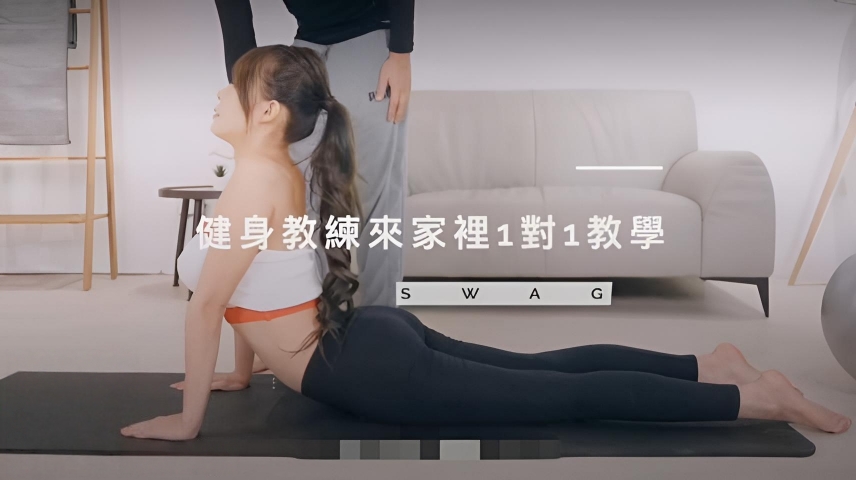 [LS-0012] 網路上找到的男健身教練說能到府一對一教學⋯為了能雕塑身材曲線請了教練到家裡做特別的訓練heart}