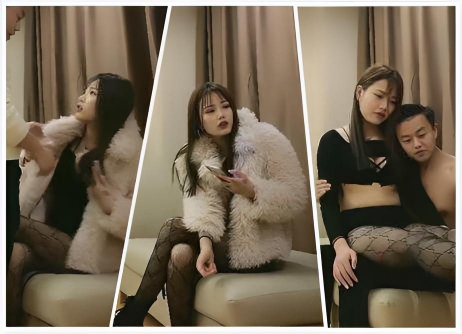 【探花外围】约黑色网袜包臀裙妹妹啪啪